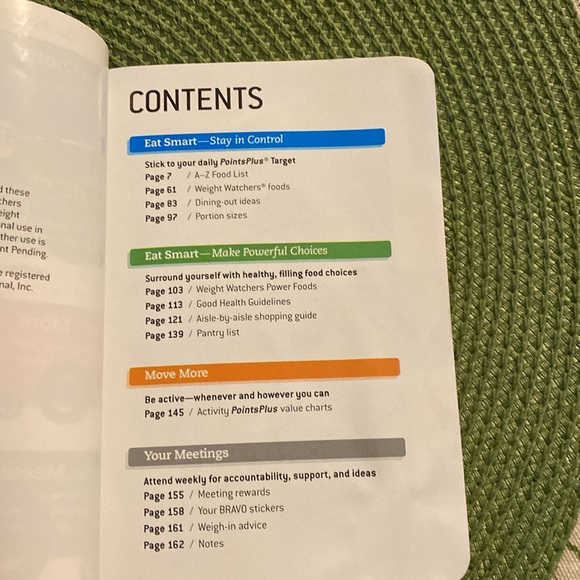 Weight watchers points +2012 pocket guide, 162 pages - Picture 3 of 4